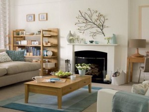 Decorating Living Room with Fireplace