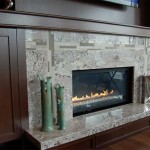 Granite Tile Fireplace Surround