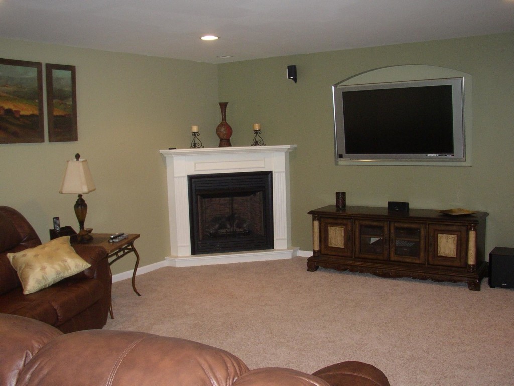 How to Build a Corner Fireplace Mantel and Surround