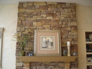 How to Build a Stone Fireplace Surround