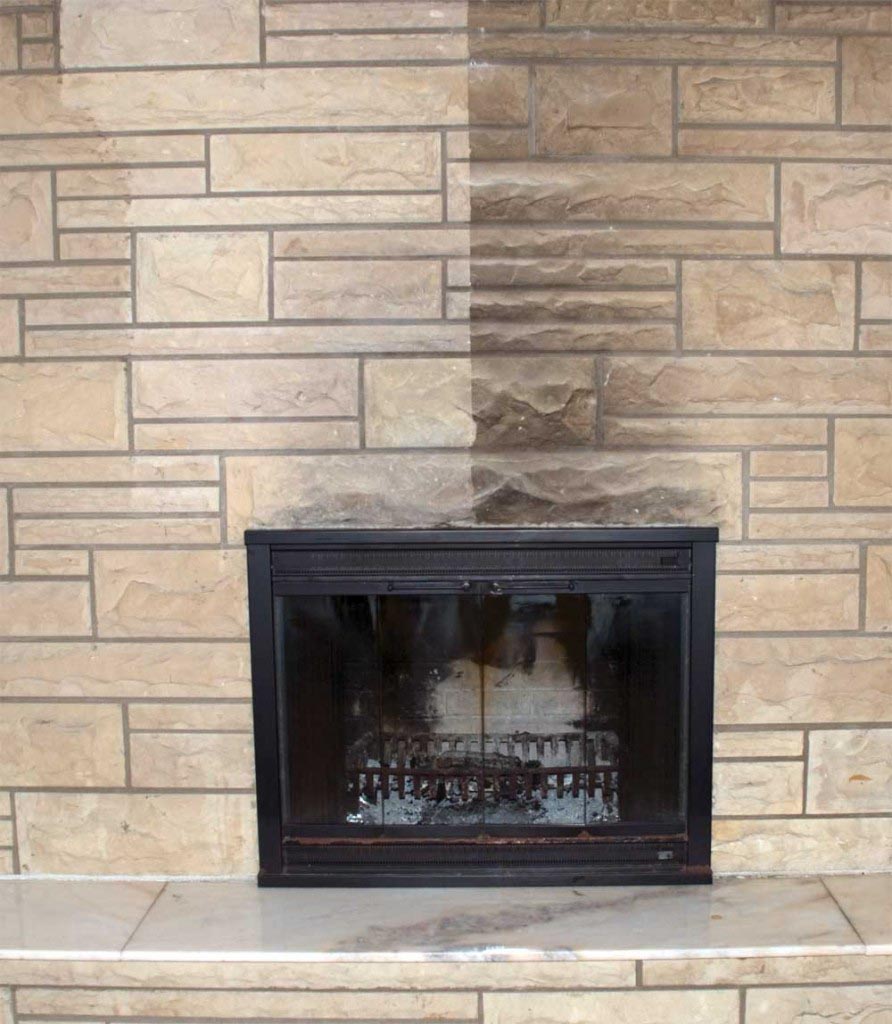 How to Clean a Limestone Fireplace Surround