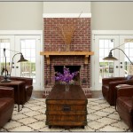 Painting Red Brick Fireplace