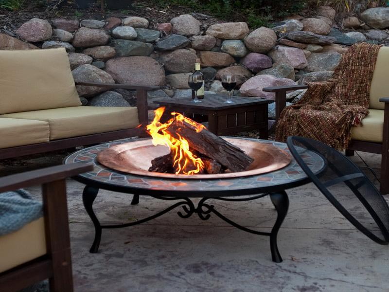 Portable Gas Fireplace Outdoor