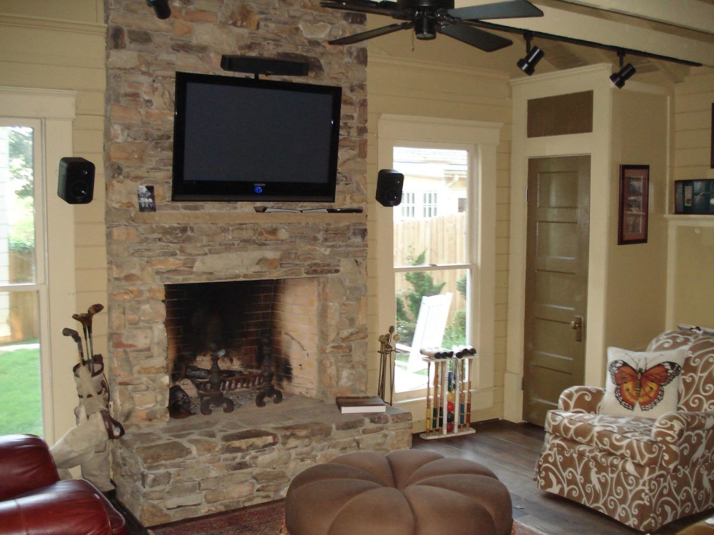 Stack Stone Fireplace Pictures