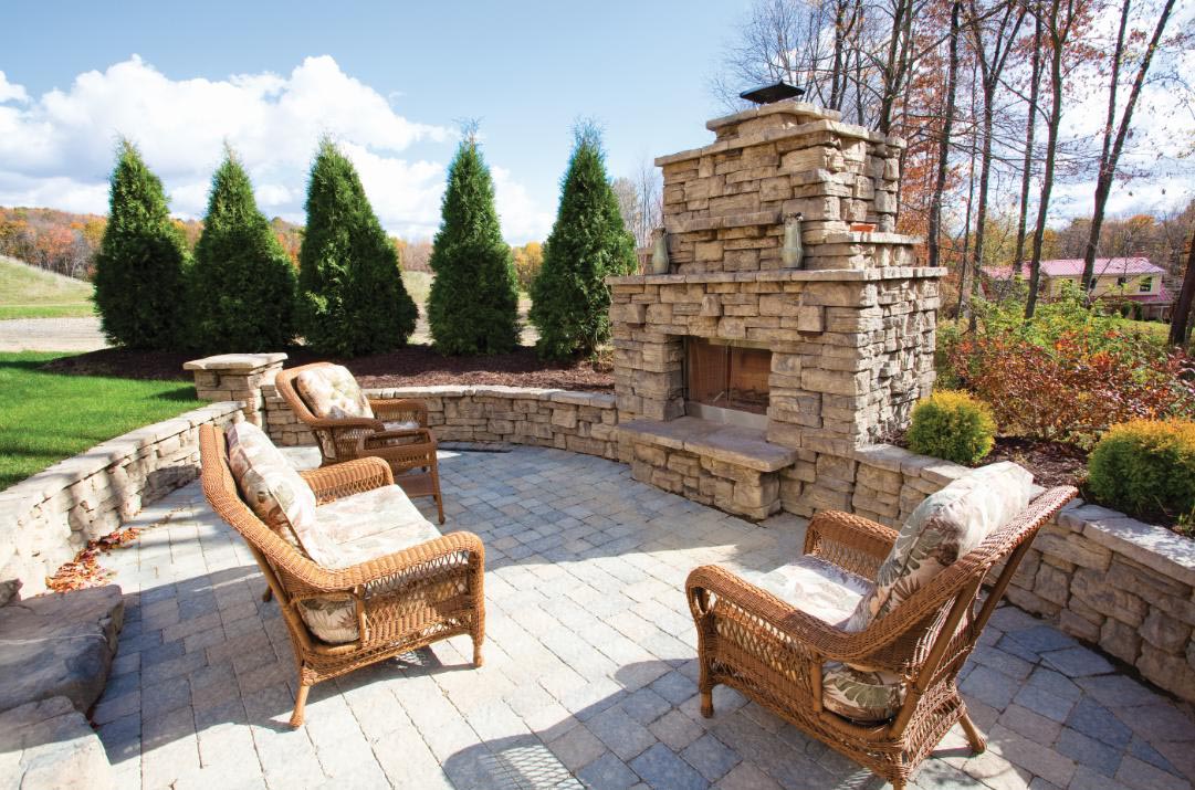 Stone Fireplace Kits Outdoor